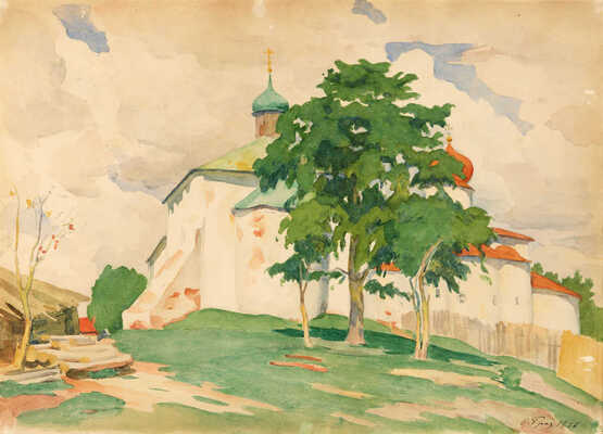 Браз Осип Иммануилович. Лот из двух работ: 